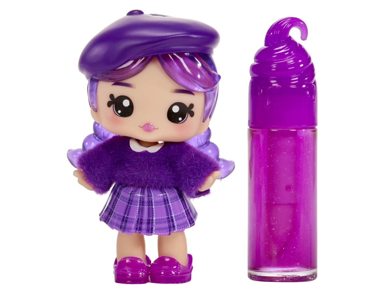 Yummiland Lipgloss Doll Character: Bambola Multicolor con Lucidalabbra Personalizzabile, Gioco Unisex per Bambini 4+ | MGA Entertainment