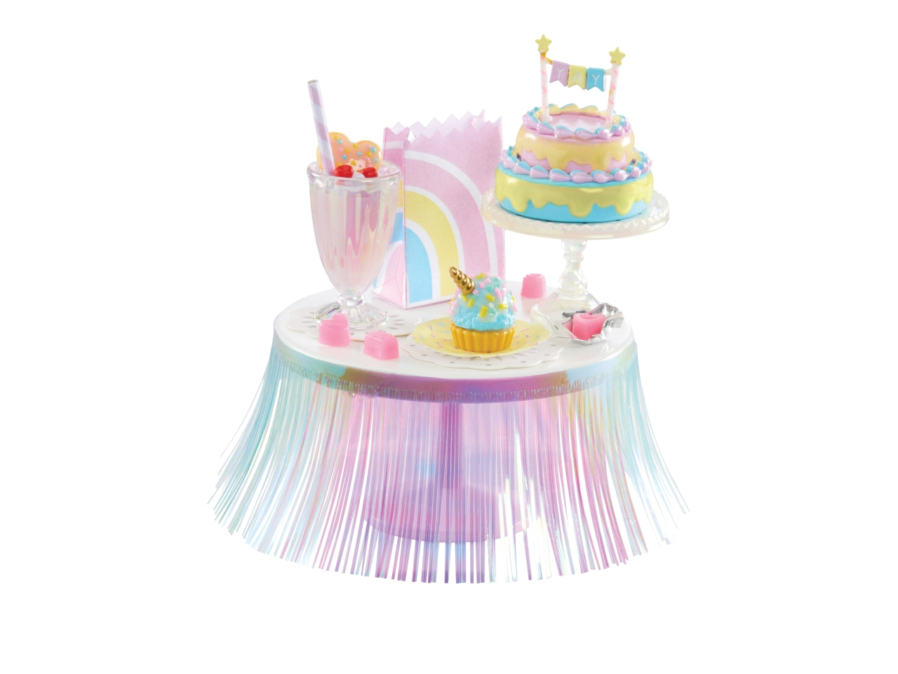 MGA's Miniverse Celebration 15pc: Set Fai-da-Te con Sfera e Accessori in Miniatura per Creare Feste a Tema, Gioco Unisex per Bambini 8+ | MGA Entertainment