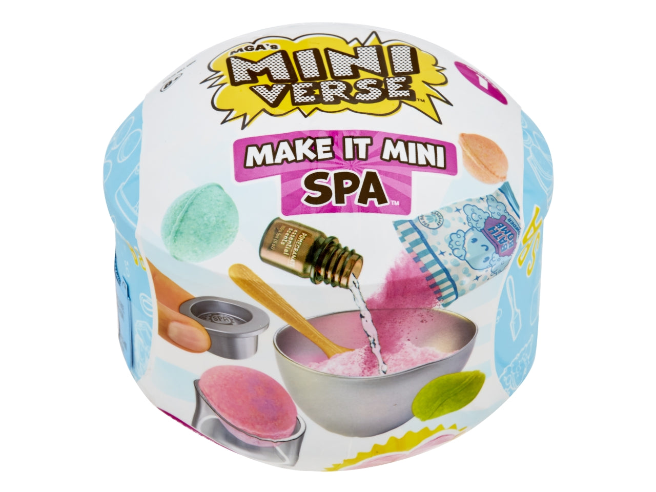 MGAs Miniverse: Make It Mini Spa - Creatività in Miniatura: Set con Accessori Realistici per Creare un Centro Benessere in Miniatura, Gioco Unisex per Bambini 8+ | MGA Entertainment