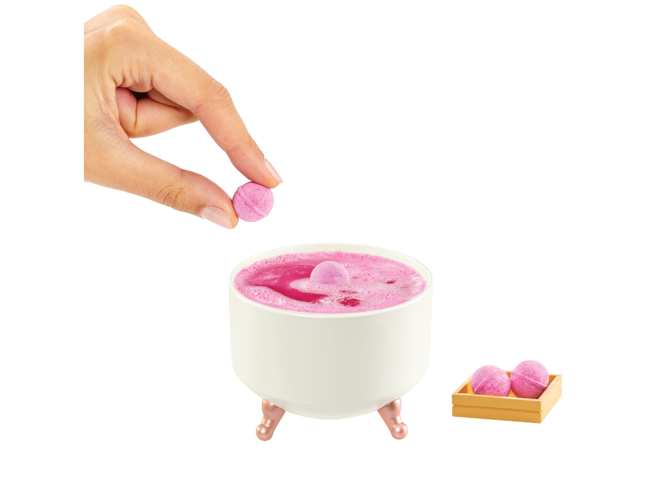 MGAs Miniverse: Make It Mini Spa - Creatività in Miniatura: Set con Accessori Realistici per Creare un Centro Benessere in Miniatura, Gioco Unisex per Bambini 8+ | MGA Entertainment