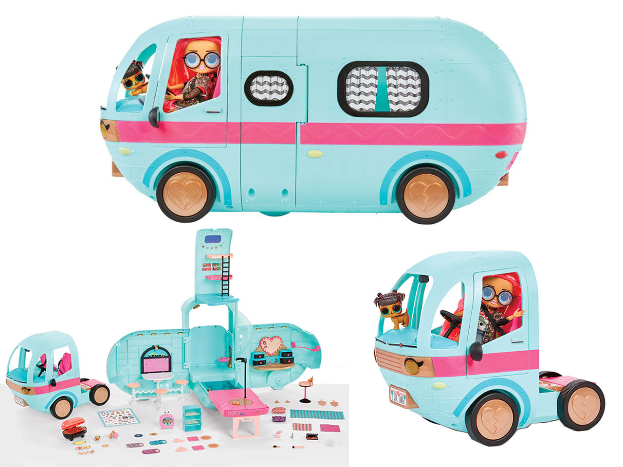 L.o.l. surprise glam n' go camper