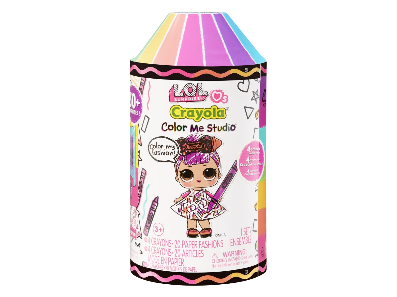 L.o.l. surprise loves crayola color me studio assortiti