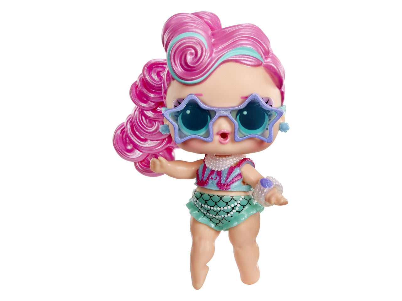 LOL Surprise Mermaids: Bambola Multicolor con Gel Colorati e Stampo per Coda da Sirena, Gioco Unisex per Bambini 4+ | MGA Entertainment