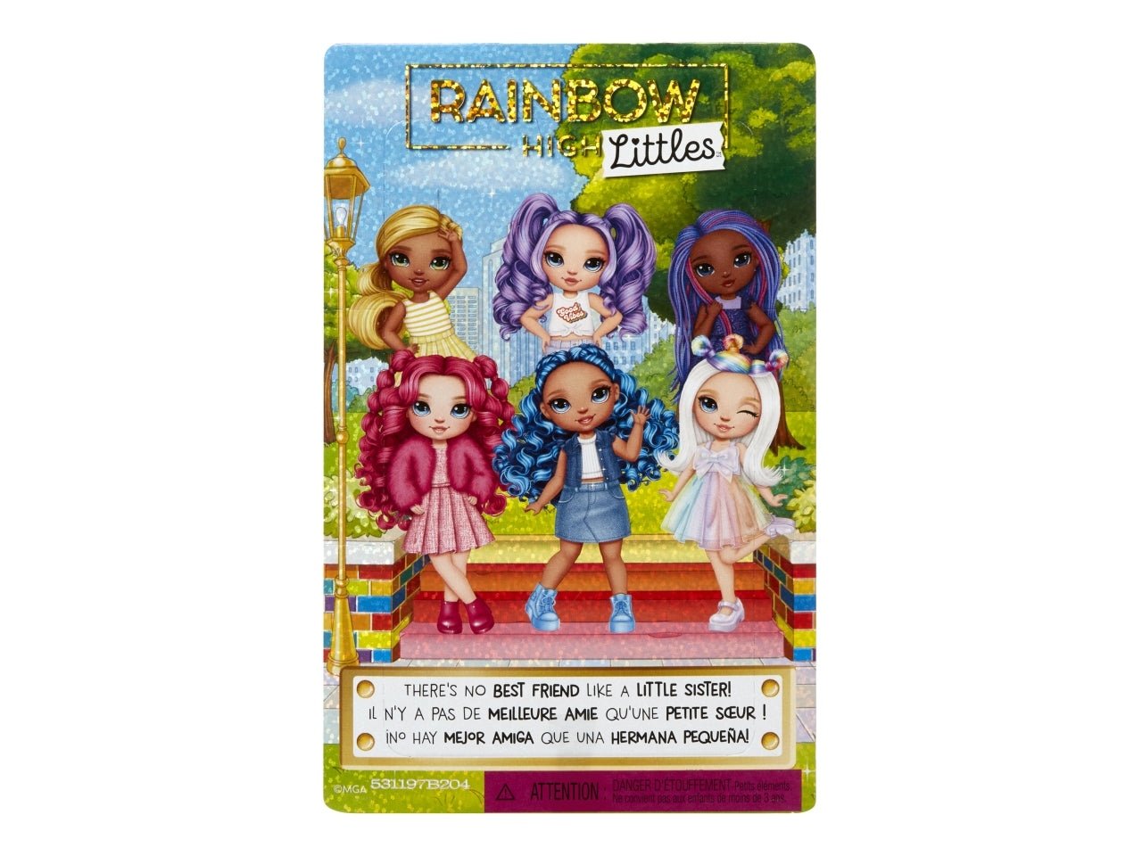 Rainbow High Littles Dolls Sapphire: Bambolina Fashion di 14 cm con Abiti e Accessori Rimovibili, Gioco Unisex per Bambini 4+ | MGA Entertainment