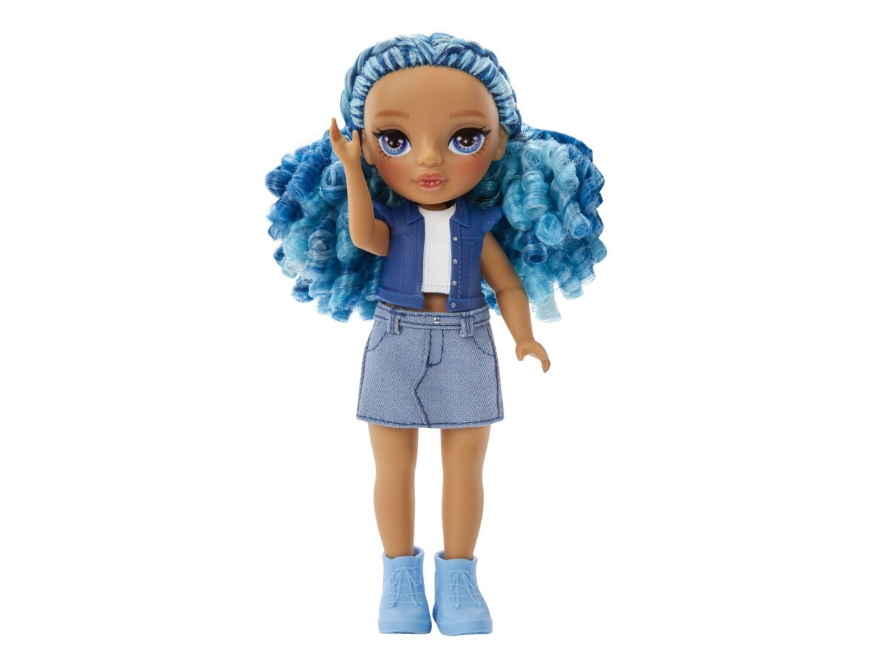 Rainbow High Littles Dolls Sapphire: Bambolina Fashion di 14 cm con Abiti e Accessori Rimovibili, Gioco Unisex per Bambini 4+ | MGA Entertainment