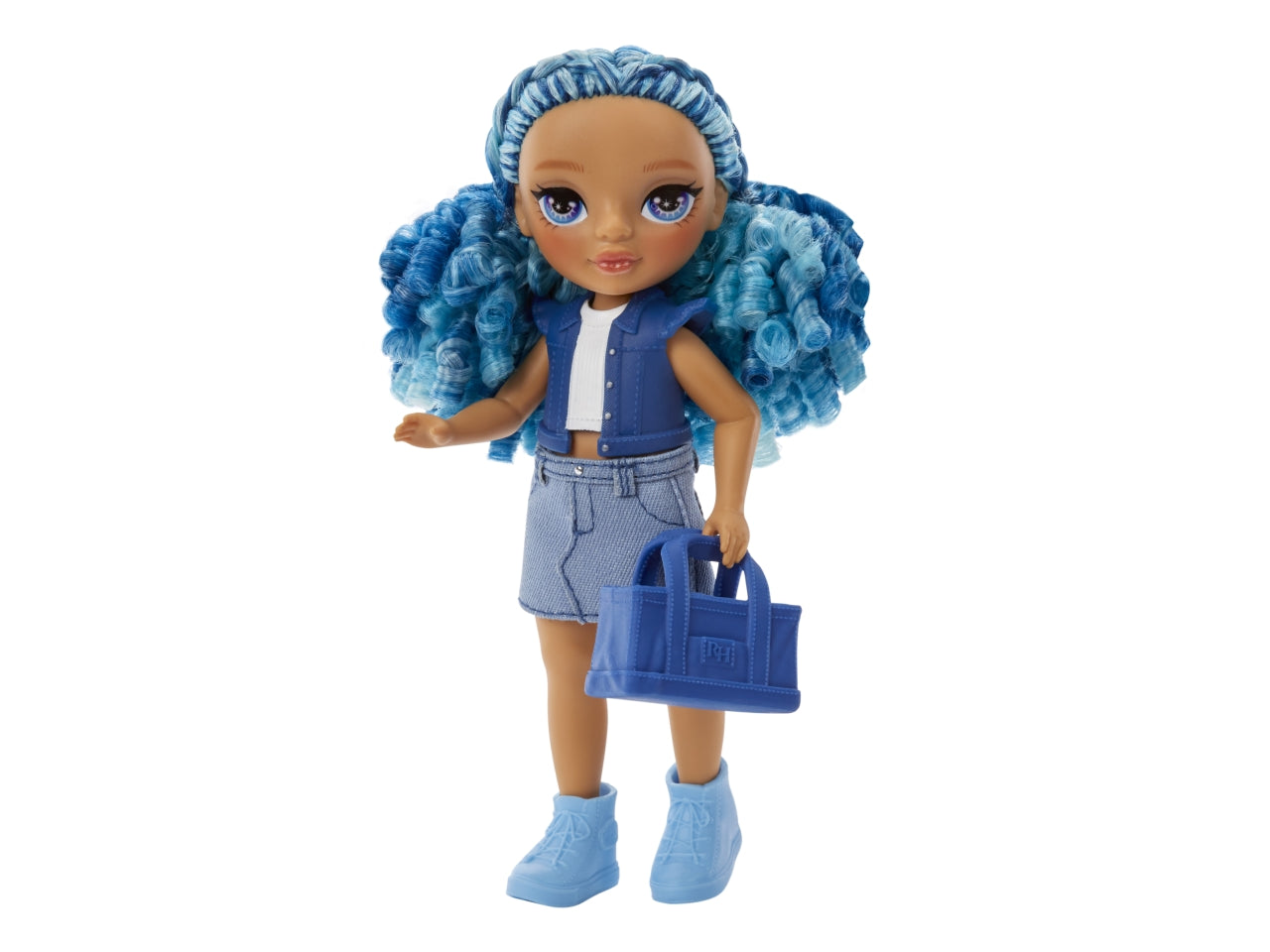 Rainbow High Littles Dolls Sapphire: Bambolina Fashion di 14 cm con Abiti e Accessori Rimovibili, Gioco Unisex per Bambini 4+ | MGA Entertainment