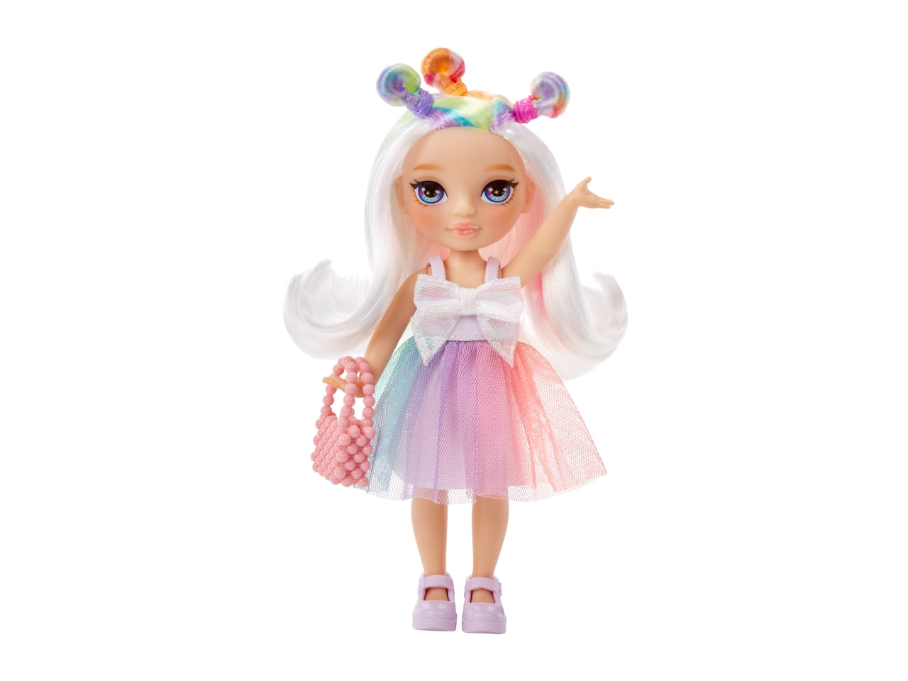 Rainbow High Littles Dolls Opal: Bambolina Fashion di 14 cm con Abiti e Accessori Rimovibili, Gioco Unisex per Bambini 4+ | MGA Entertainment