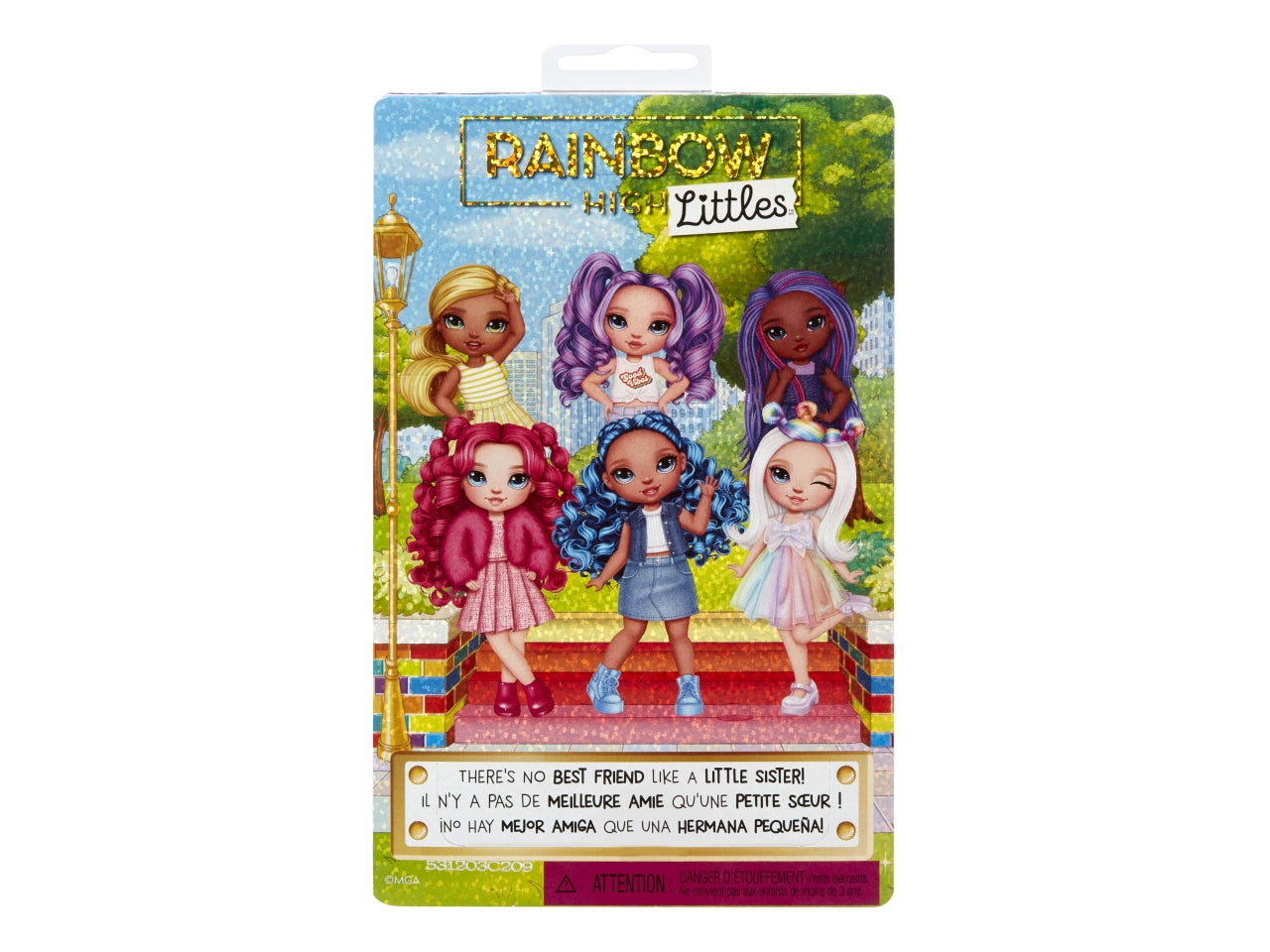 Rainbow High Littles Dolls Opal: Bambolina Fashion di 14 cm con Abiti e Accessori Rimovibili, Gioco Unisex per Bambini 4+ | MGA Entertainment