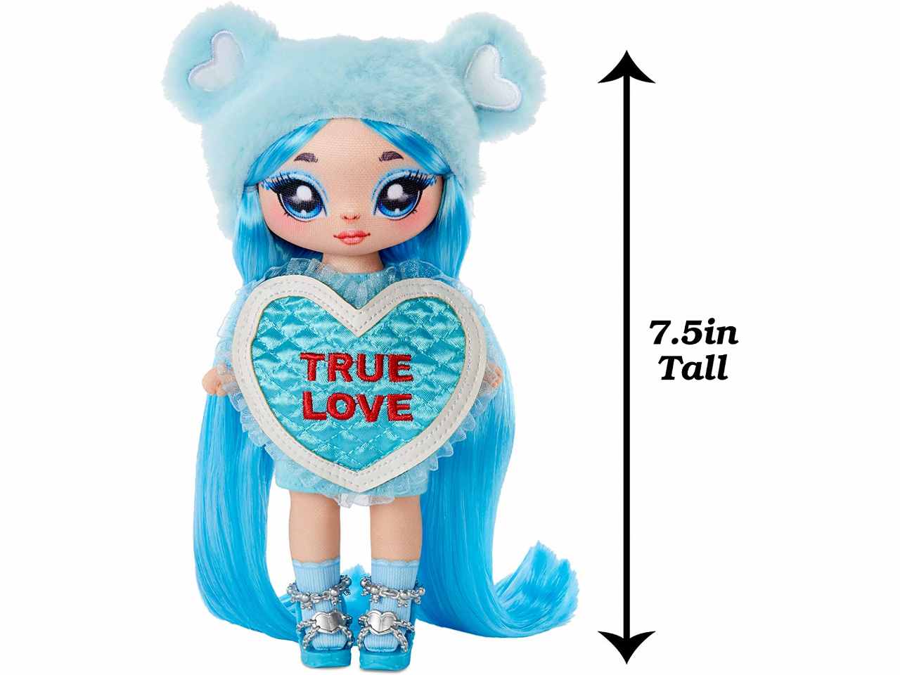 Nanana surprise blue heart bear581321