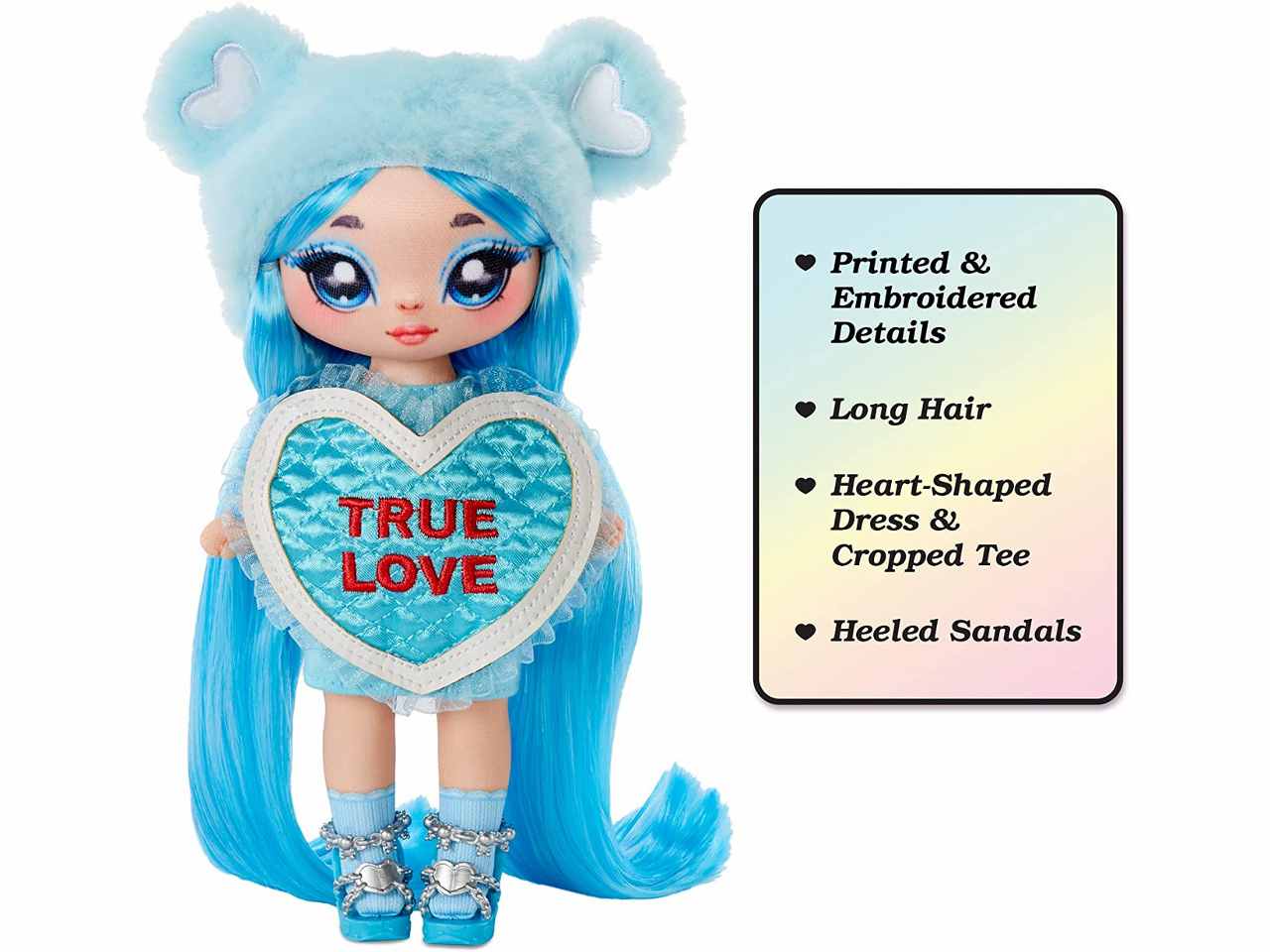 Nanana surprise blue heart bear581321