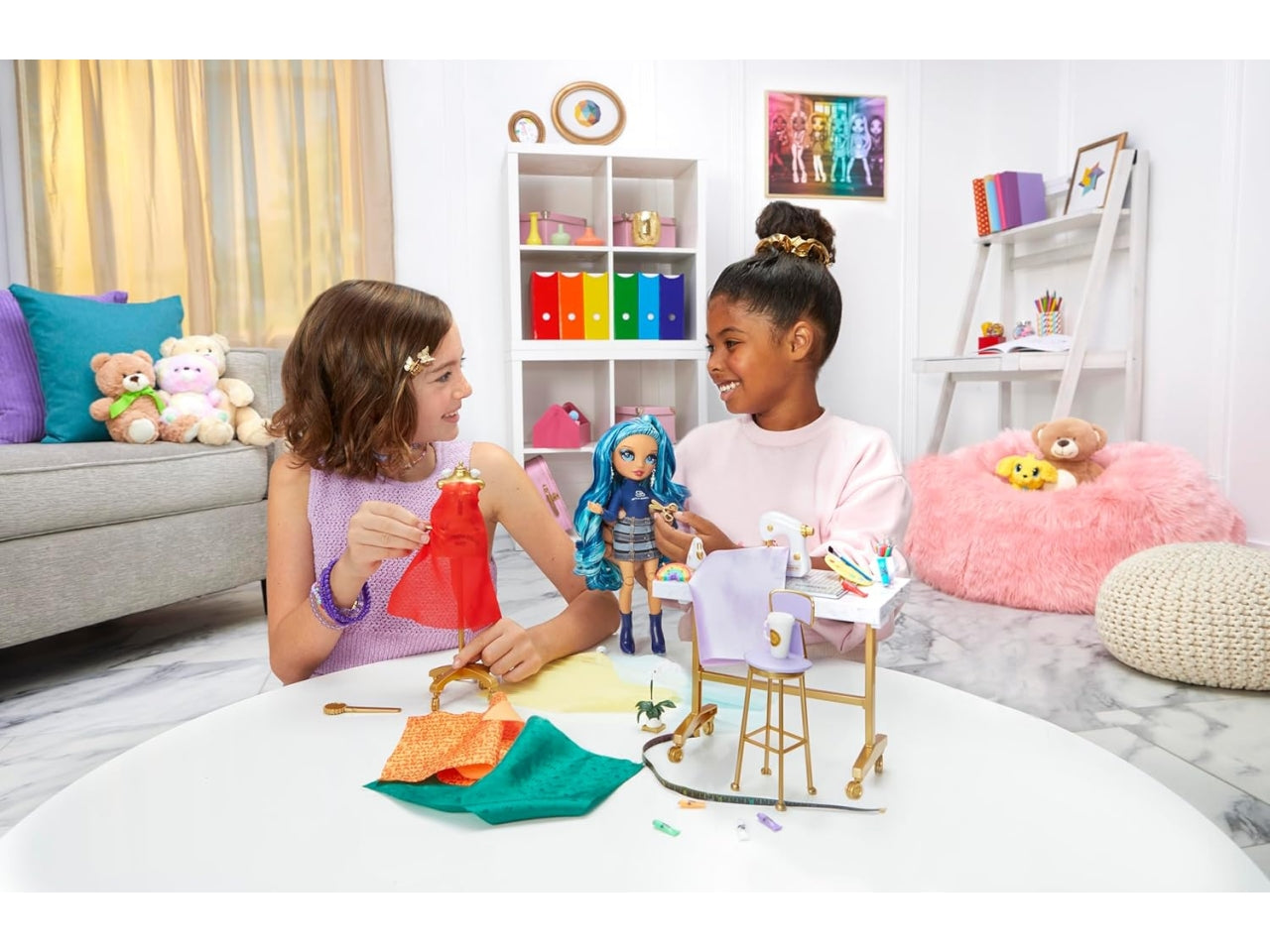 Rainbow high dream & design fashion studio playset + skyler doll