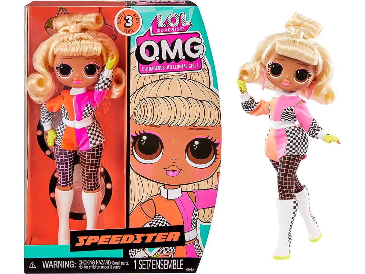 L.o.l. surprise omg hos doll s3 speedster