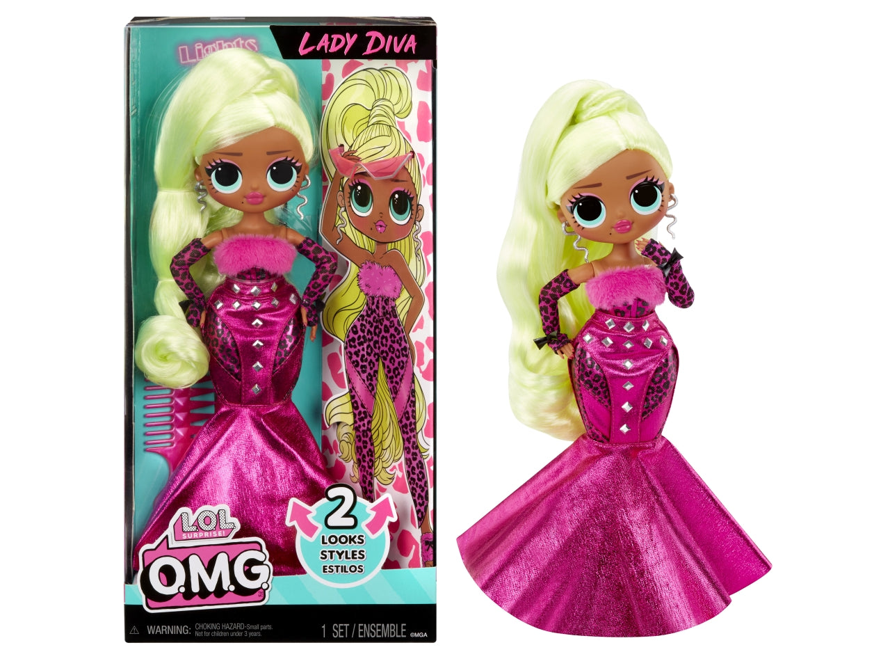 L.o.l. surprise omg hos doll - lady diva