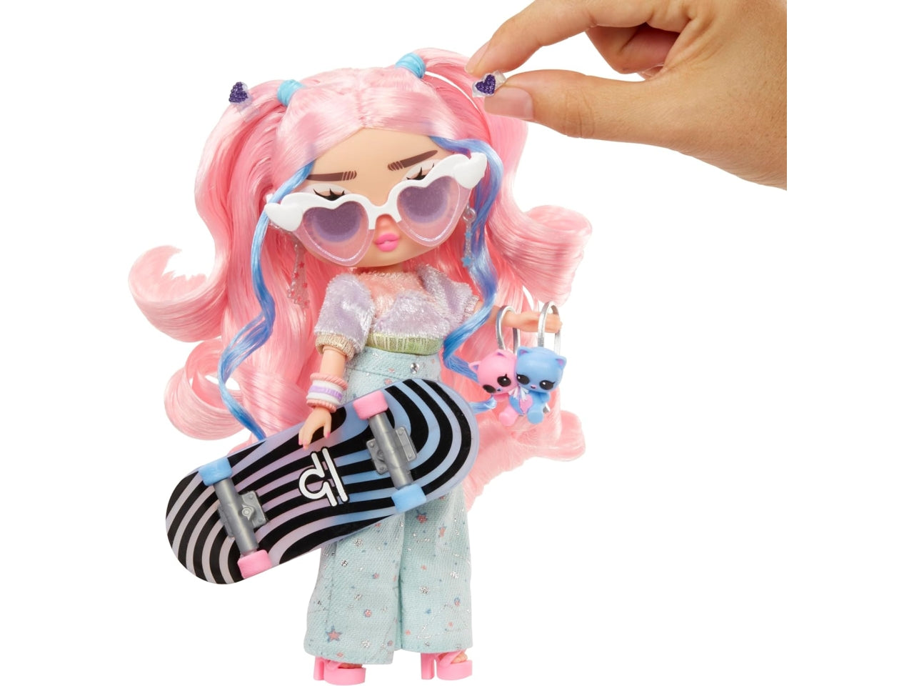 L.o.l. Surprise tweens core doll Flora Moon, bambola con accessori, 4+ anni Mga