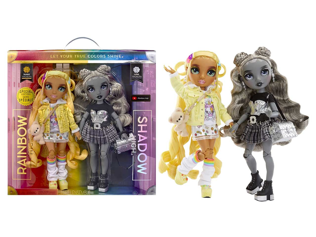 Rainbow high 2 - pack sunny & luna