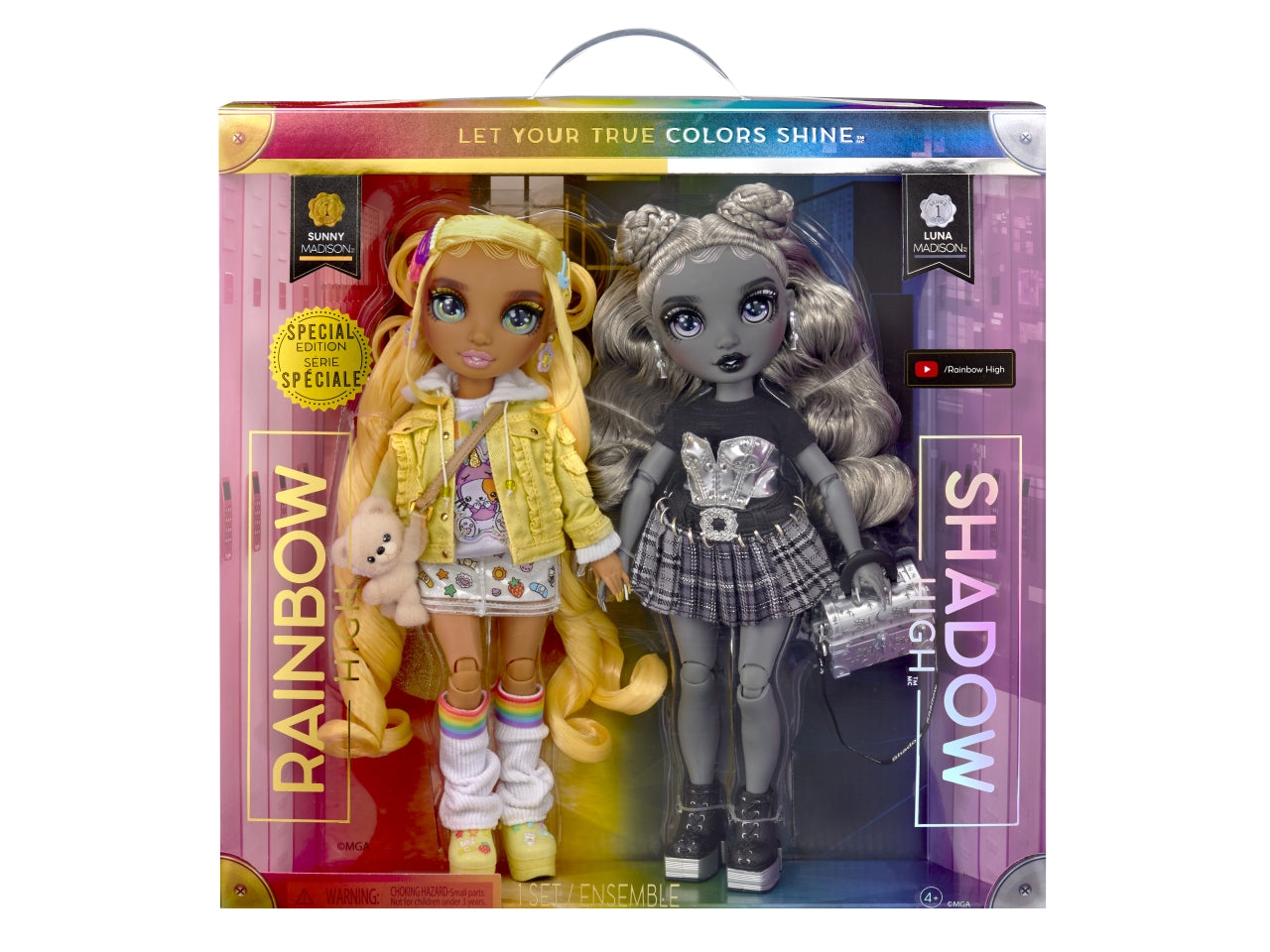 Rainbow high 2 - pack sunny & luna