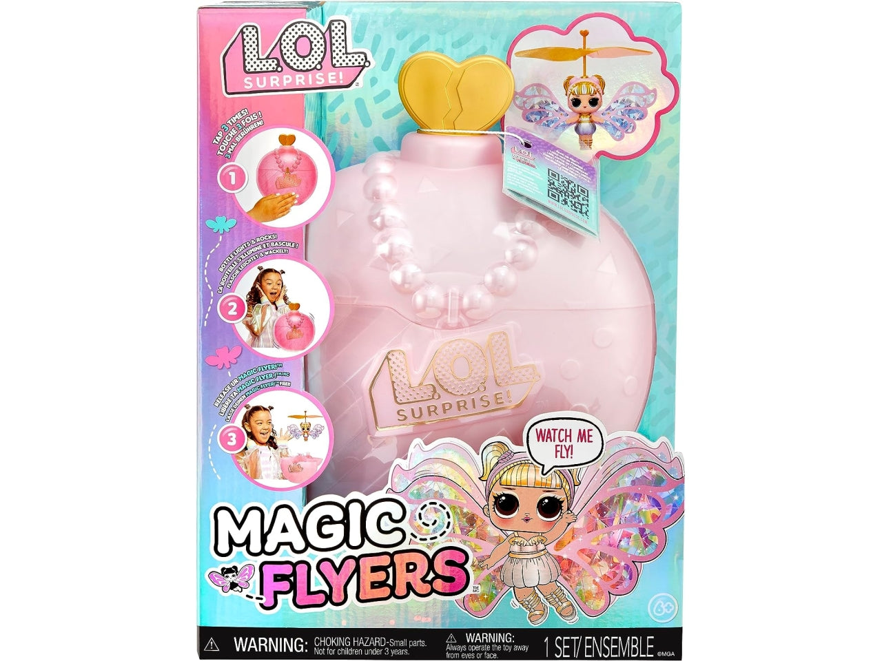 L.o.l. surprise magic flyers - sky starling gold wings$