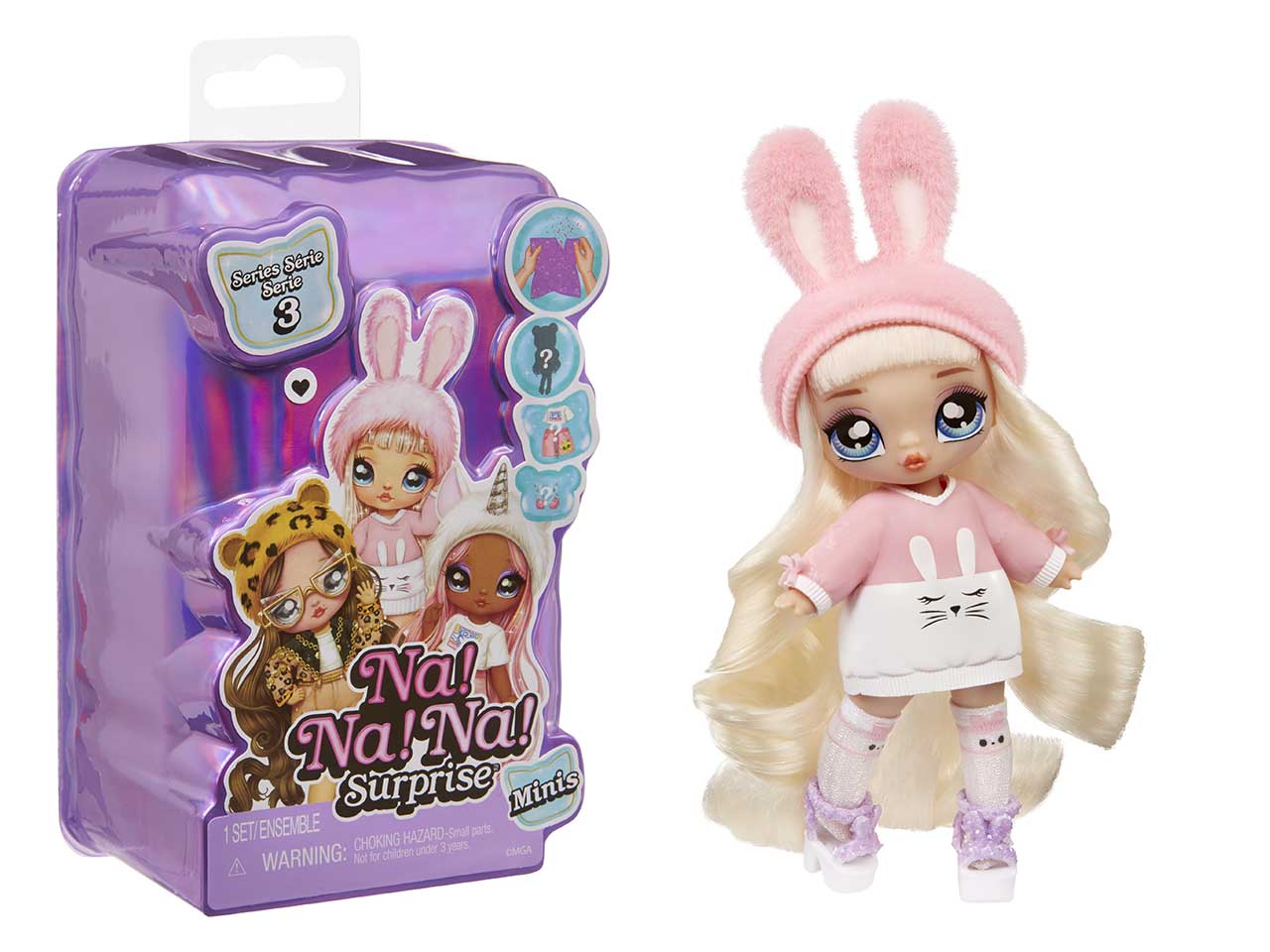 Na! Na! Na! Surprise Minis Series 3, bambolina a sorpresa di Mga