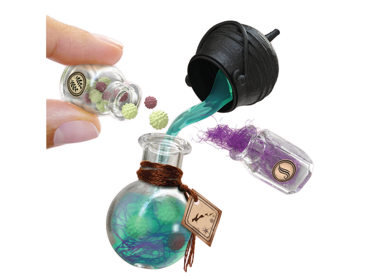 MGA's Miniverse - Harry Potter Make It Mini Potions: Set Multicolor con Miniature di Pozioni e Accessori, Gioco Unisex per Bambini 8+ | MGA Entertainment