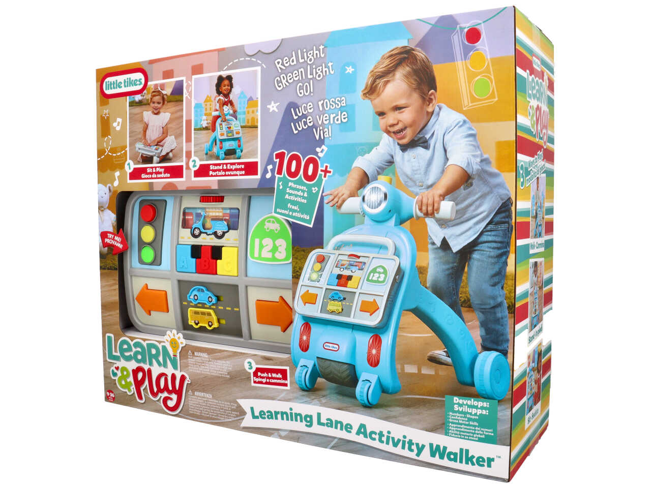 Learning lane activity walker $