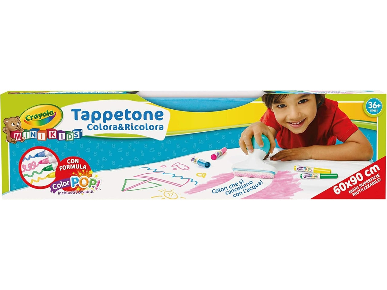 Tappetone maxi per colorare Crayola Minikids