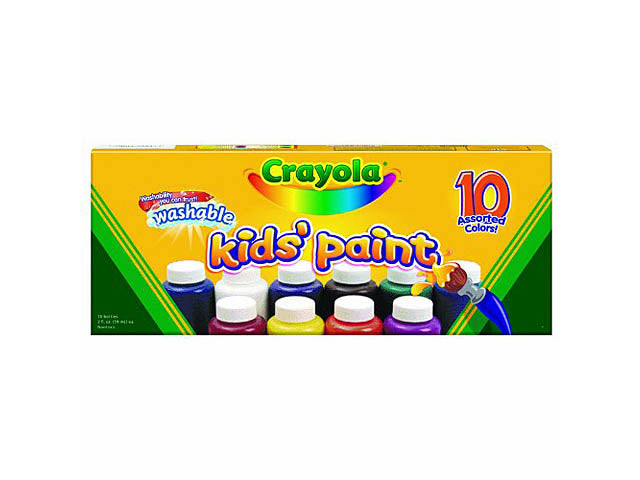 Tempere Lavabili Crayola I Lavabilissimi set da 10