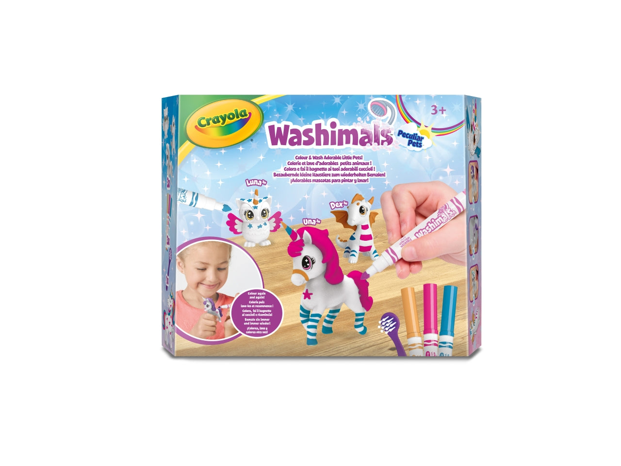 Washimals Set Peculiar Pets Crayola Set Ricarica
