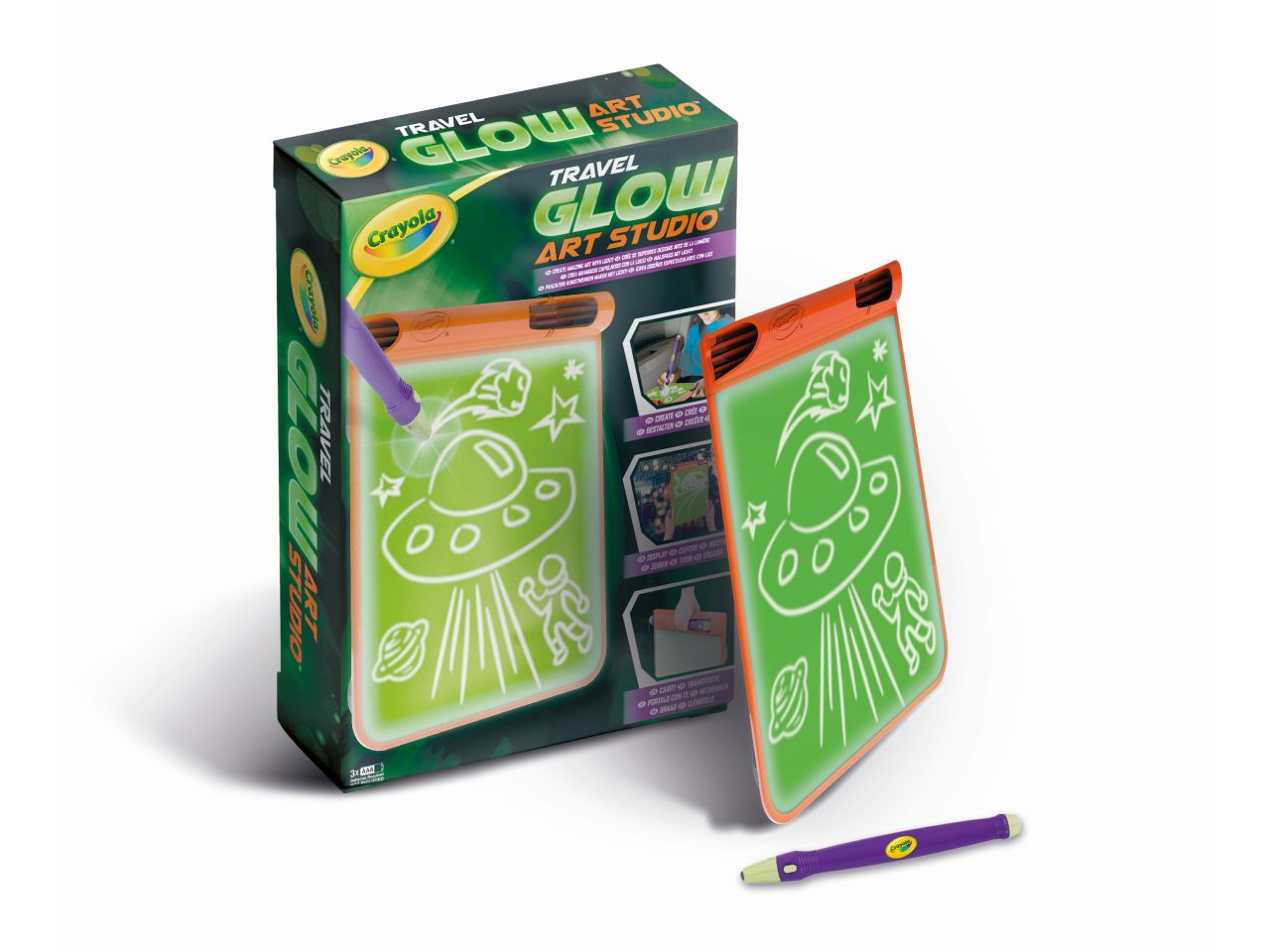 Travel glow art studio