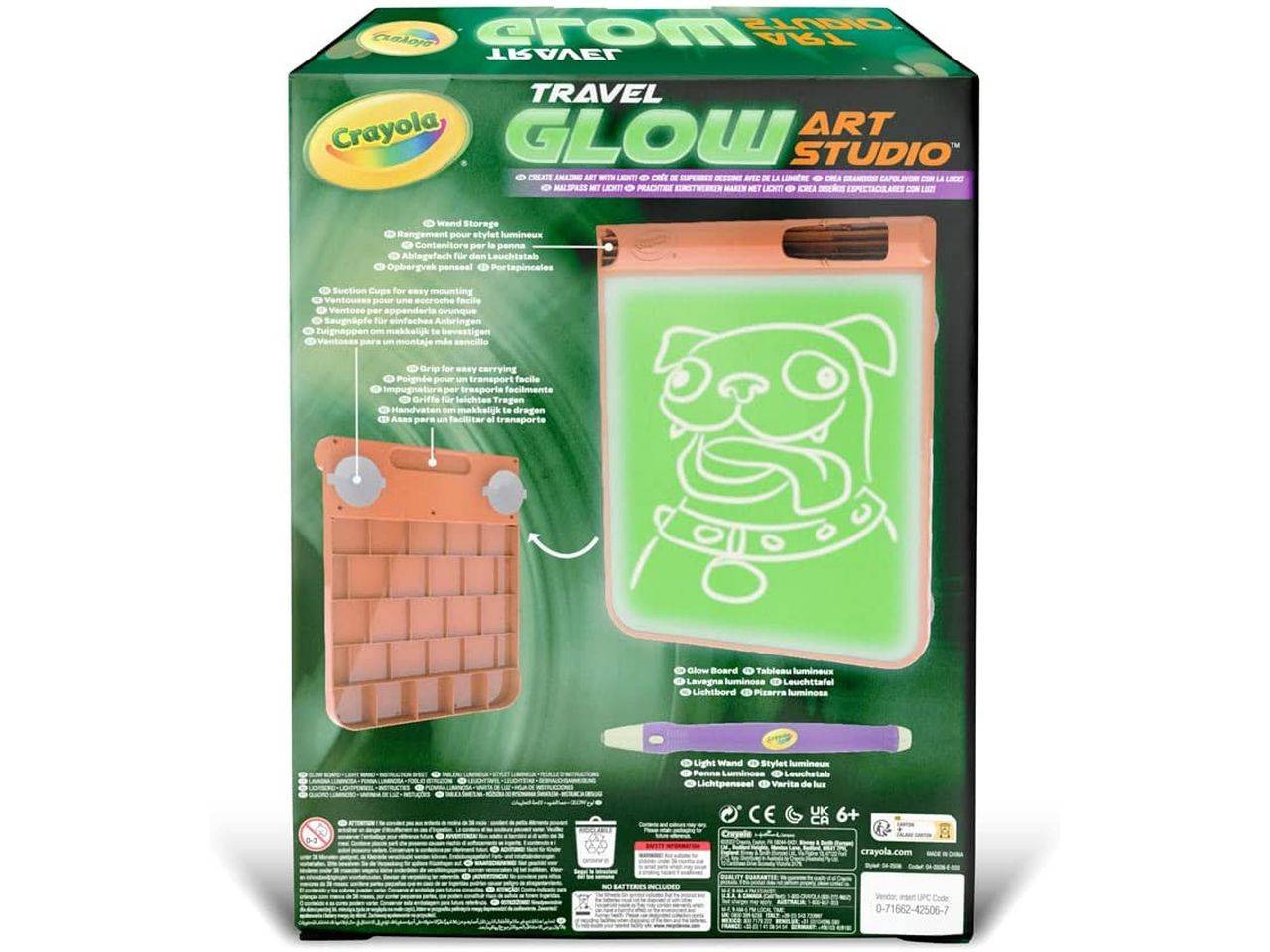 Travel glow art studio