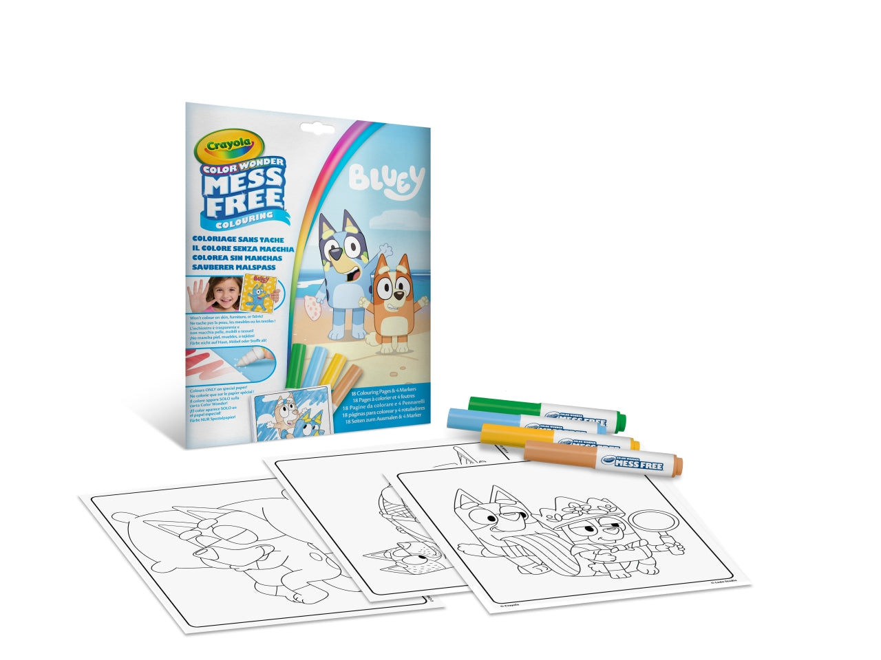 Coloring Set Crayola Bluey Set da colorare