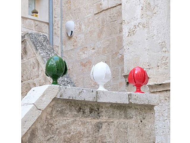 Pomo 6cm verde pigna01ve