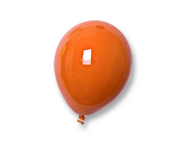 Pallone 8cm c/ magnete arancio ball08ar