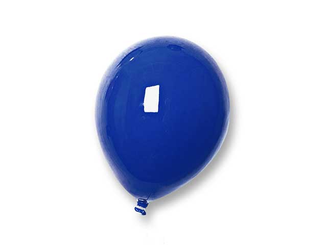 Pallone 8cm c/ magnete blu ball08blu