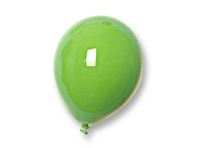 Pallone 12cm verde ball12ve