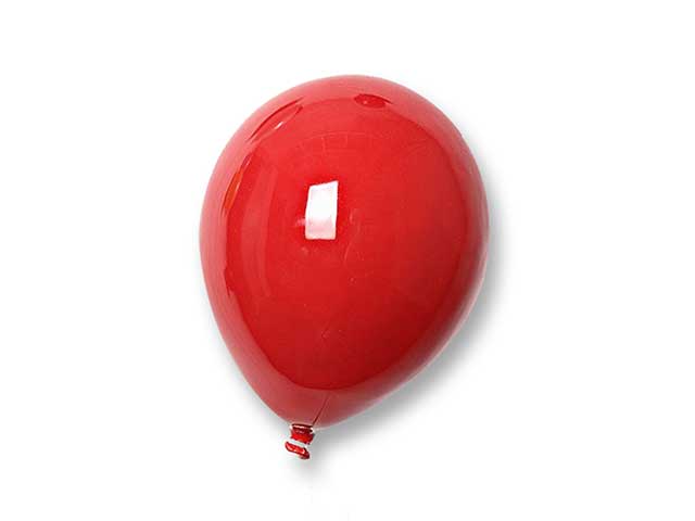 Pallone 17cm rosso ball17ro