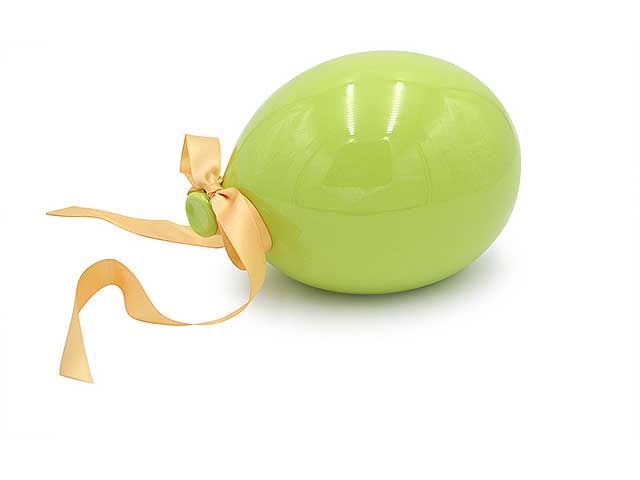 Pallone 8cm c/magnete verde mela ball08vm