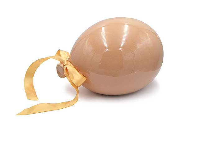 Pallone 8cm c/magnete beige ball8bei