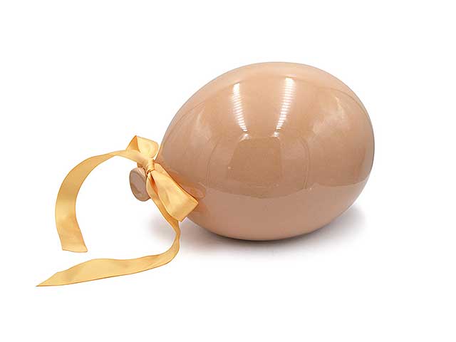 Pallone 17cm beige ball17bei