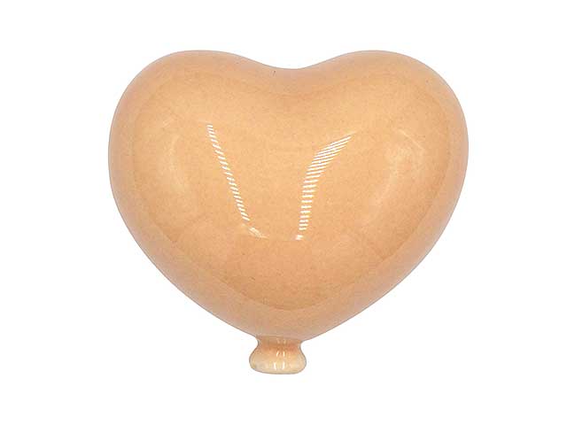 Pallone cuore  6cm c/magnete rosa cuore08pe