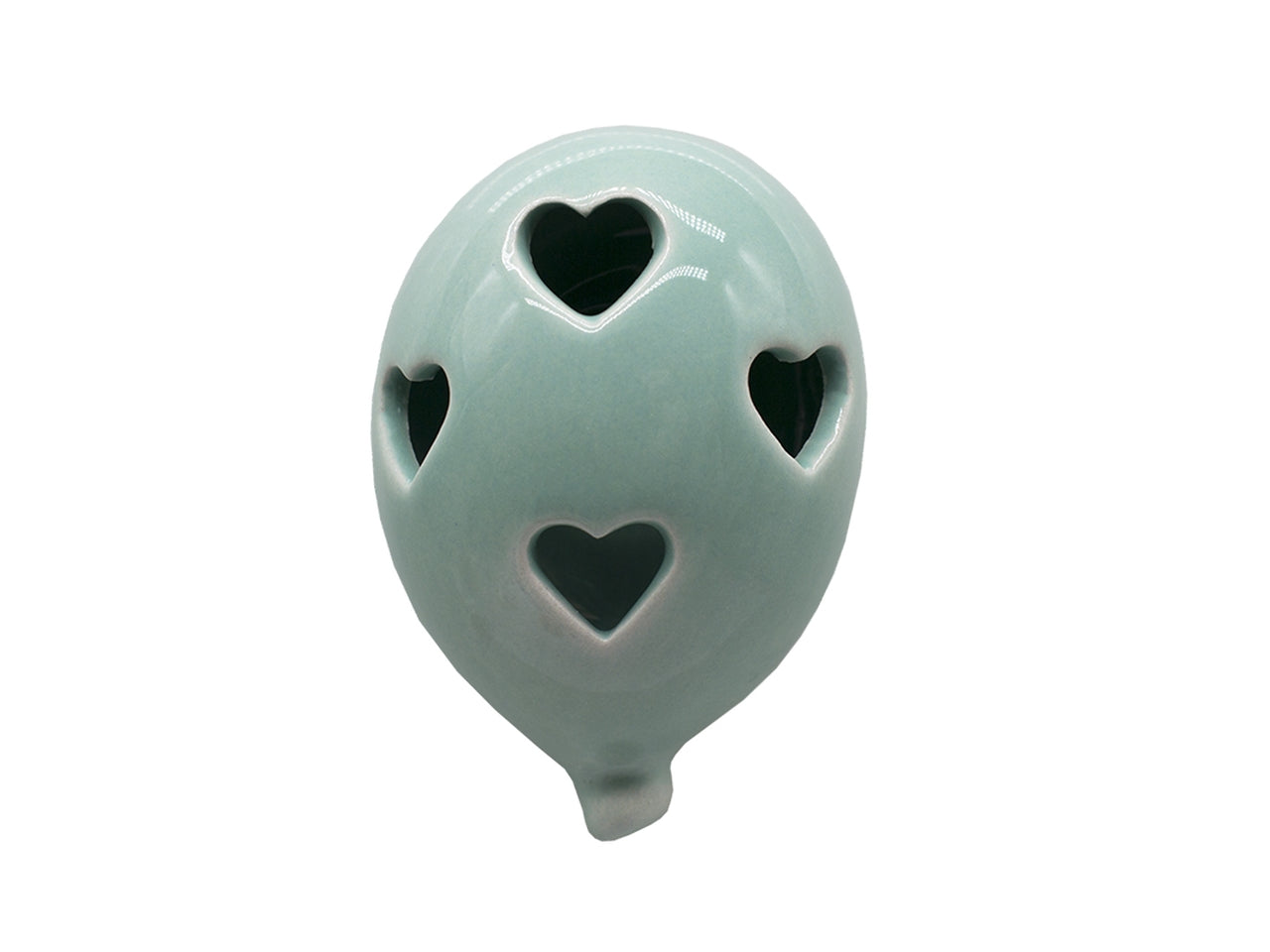 Palloncino magnete traforato h.8cm colore tiffany