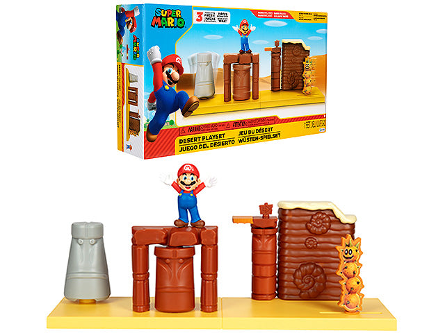 Nintendo playset deserto 6cm 406184