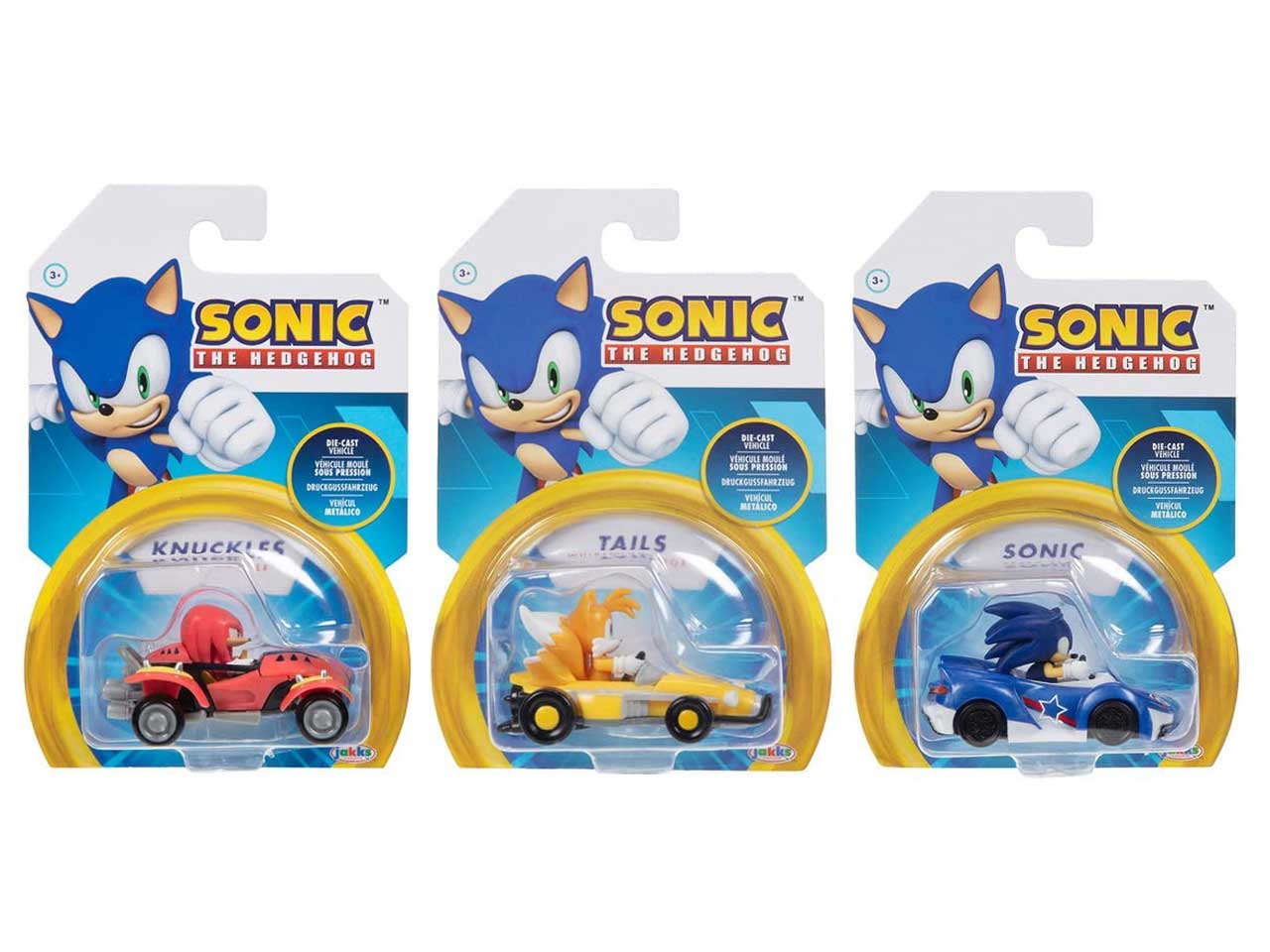 Sonic veicolo die-cast 1:64 assortiti