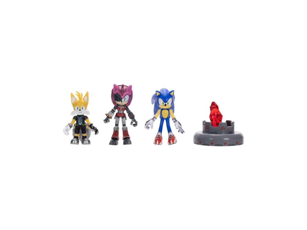 Sonic prime 3 personaggi articolati da 6cm