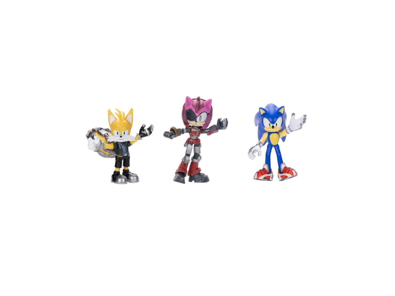 Sonic prime 3 personaggi articolati da 6cm