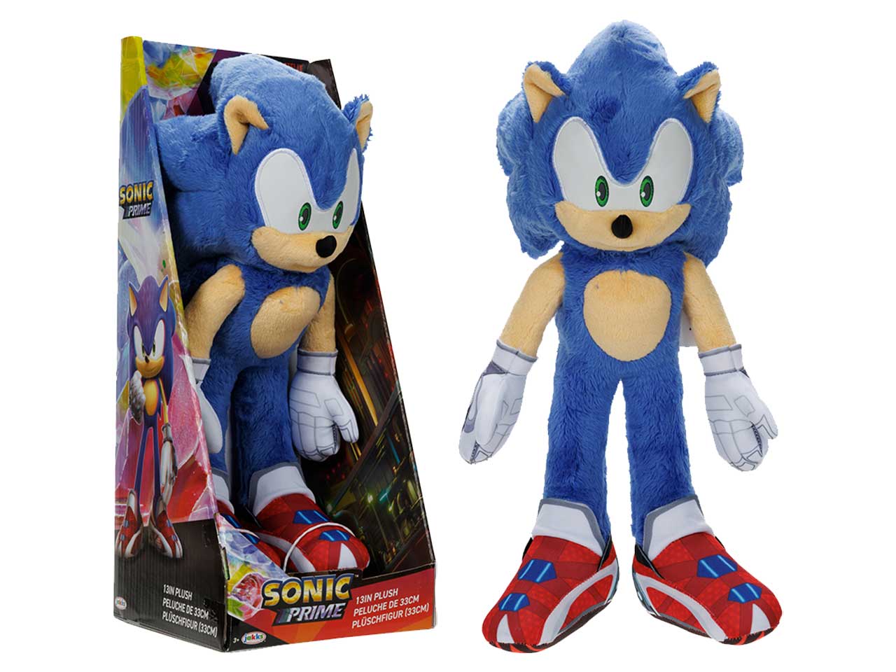 Sonic prime peluche 33cm