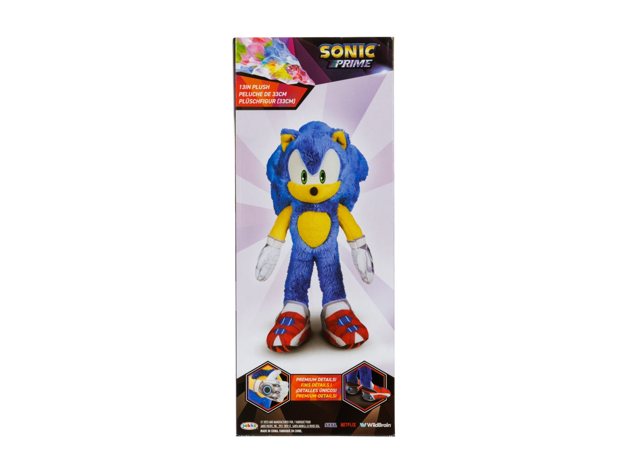 Sonic prime peluche 33cm