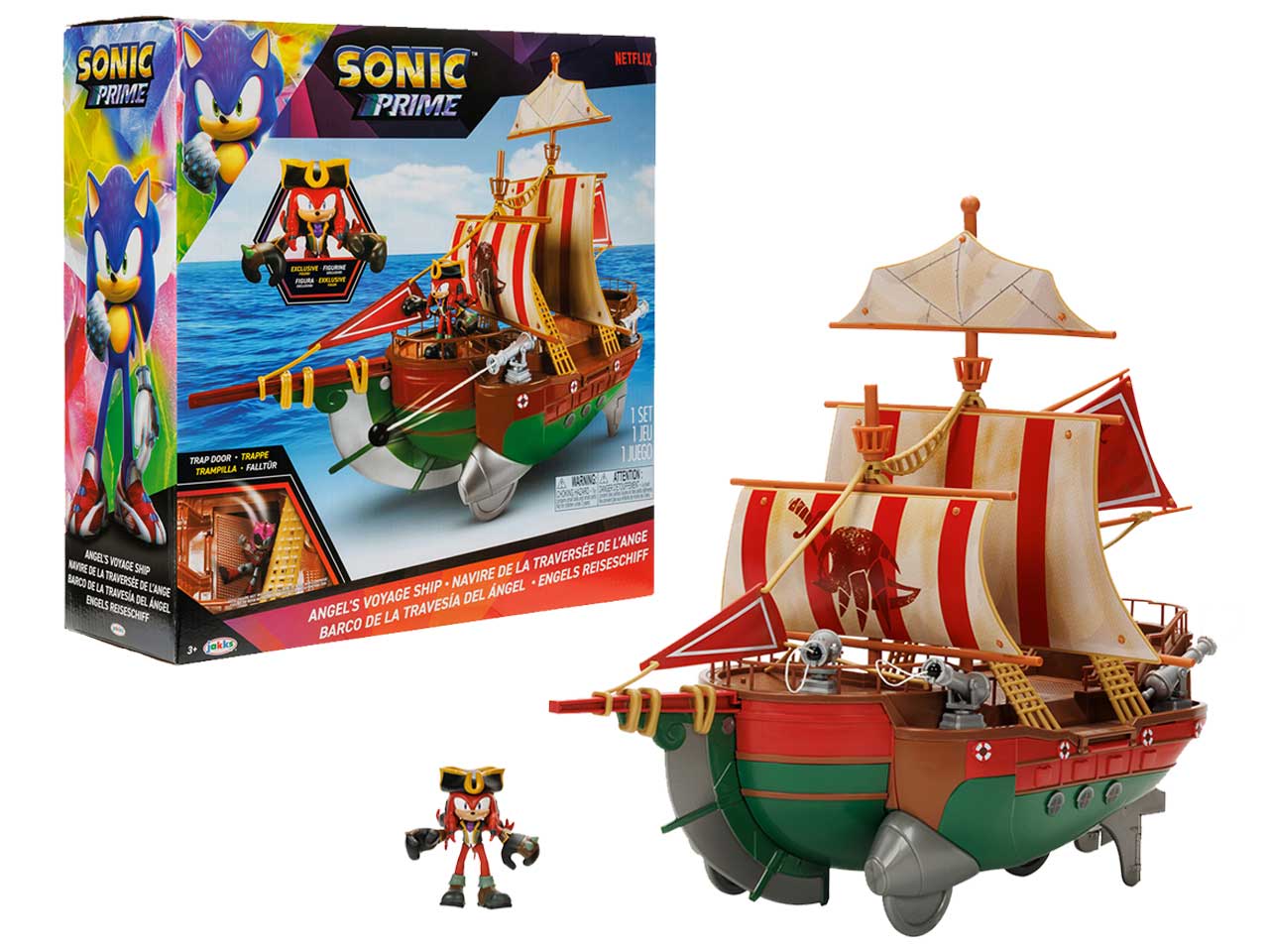 Sonic prime galeone dei pirati