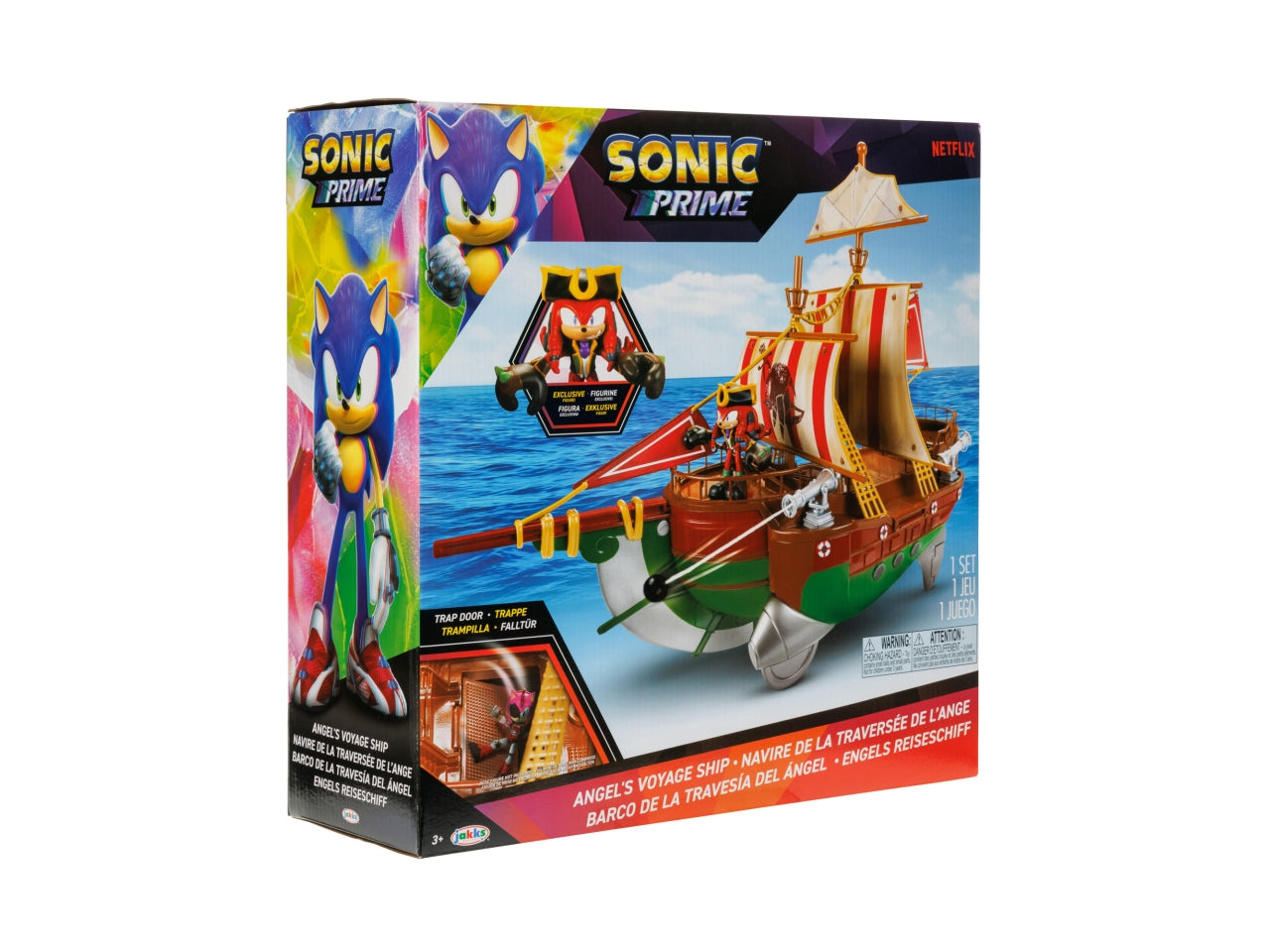 Sonic prime galeone dei pirati