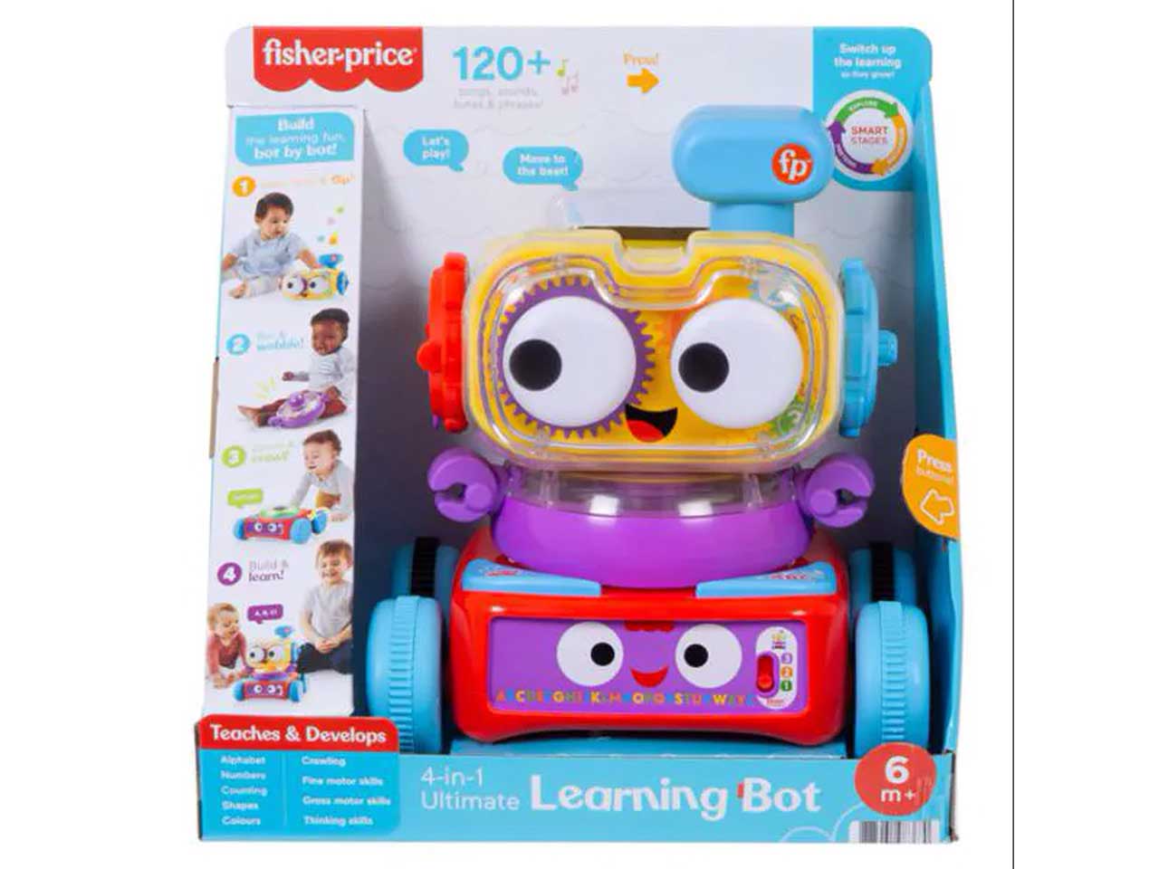 Fisher price tino-robottino 4-in-1