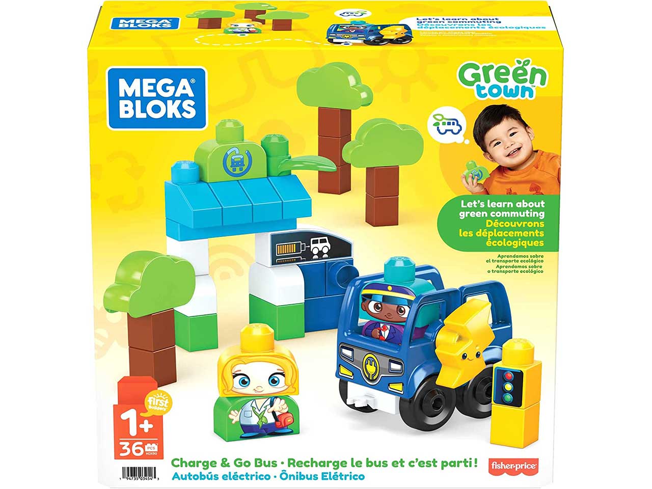 Mega blocks bus eco amici bio     hdx90 $